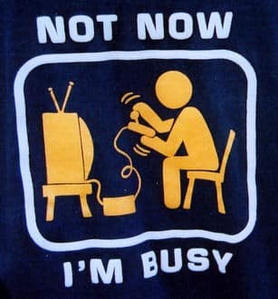 I am too busy to pray