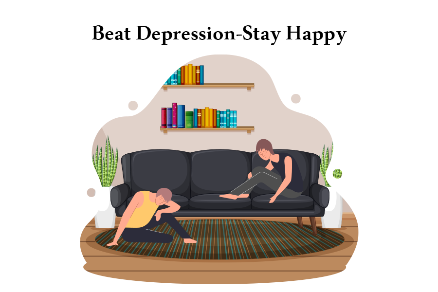 Beat depression-Stay Happy
