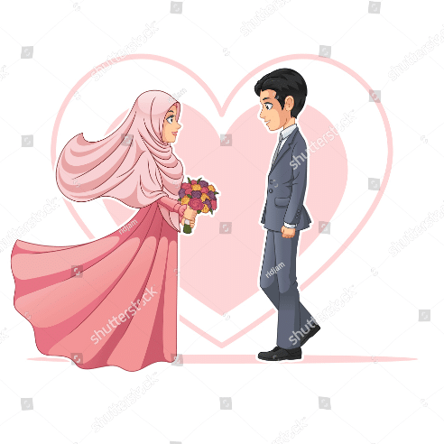 Hijab in wedding