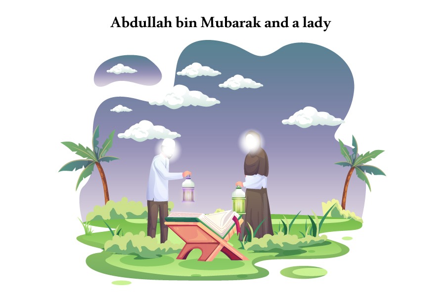 Abdullah bin mubarakan and the lady