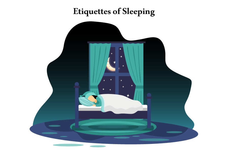 etiquettes of sleeping