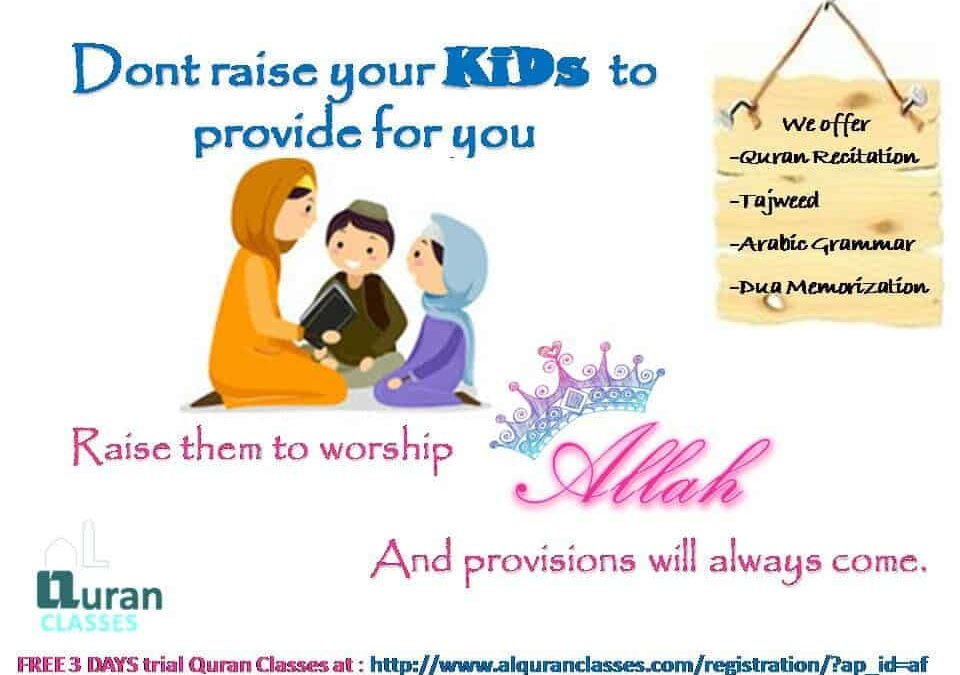 Tips for upbringing muslim child in non muslim society