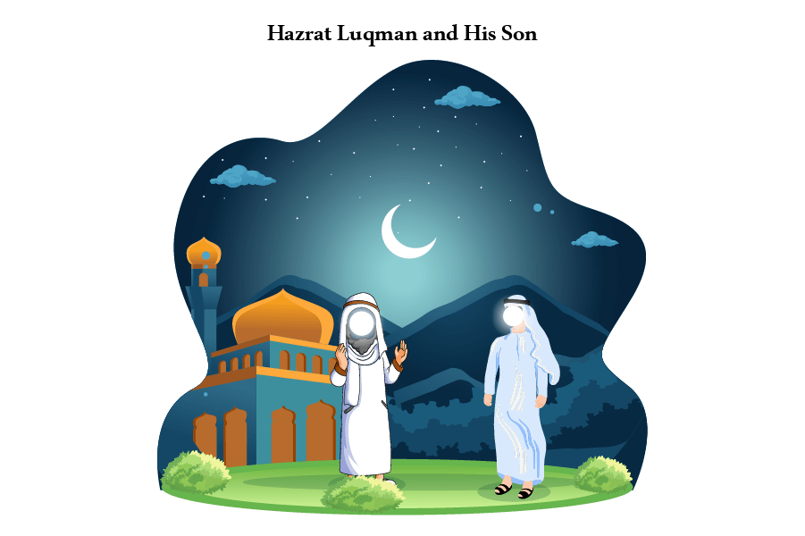 Luqman and His son