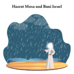Hazrat Musa and Bani Israel, Story of drained desert