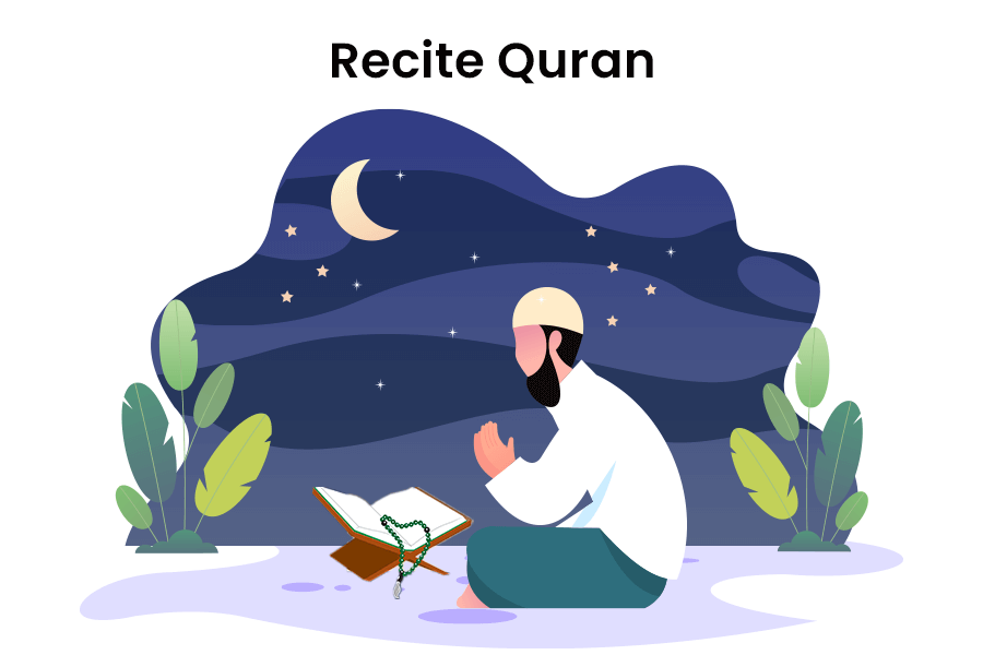 Recite Quran and Ascend