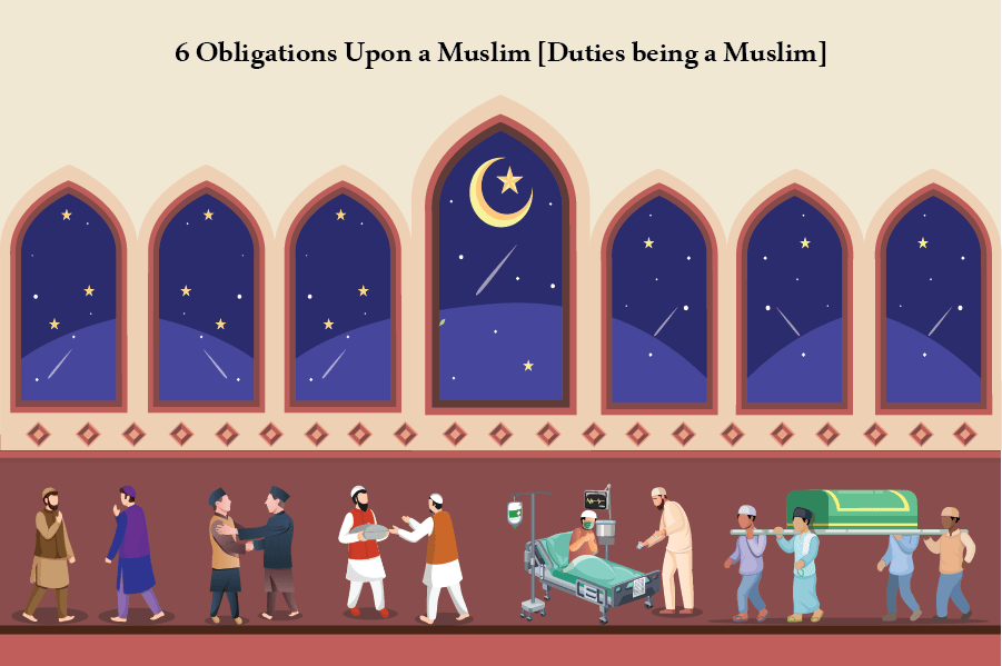 6 Obligations Upon a Muslim [Duties being a Muslim]