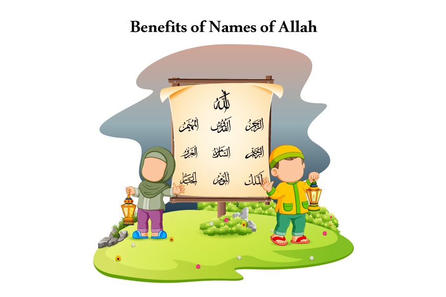 Amazing Benefits of Names of Allah