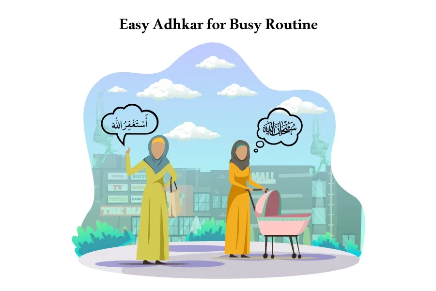 10 Simple Daily Dhikr With Big Rewards for North American Muslim Women's Busy Lives