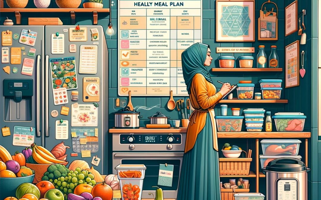 Healthy Halal Meal Planning for Busy Muslim American Moms