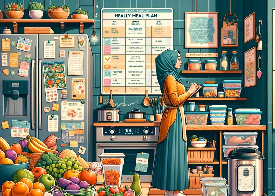 Healthy Halal Meal Planning for Busy Muslim American Moms