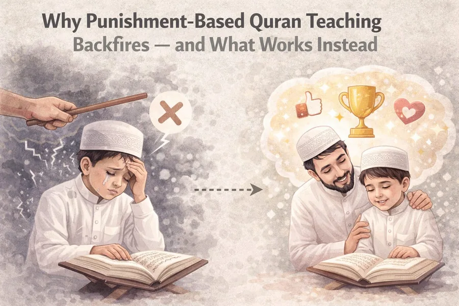 punishment-based Quran teaching